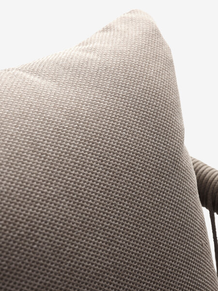 Silla apilable GILJA secado rápido arena oscuro