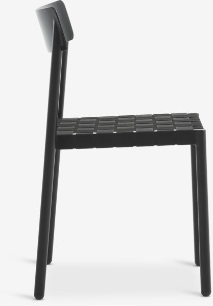 Стіл VRAADAL д.62см хардвуд + 2 Стільці HAGLEBU чорний