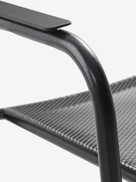 KUMLA Д200 маса сива + 4 HEMSEDAL стола черни