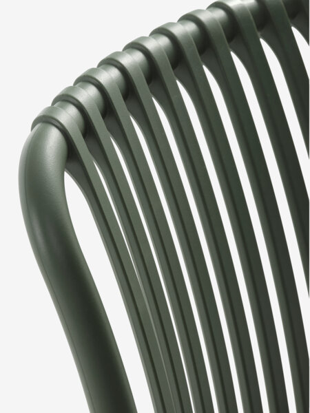 JERSORE L70 bord sort + 2 NABBEN stol grøn