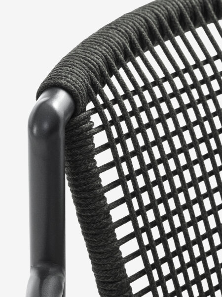 MADERUP D205 stol crna + 4 KRISTIANSTAD stolice zelena