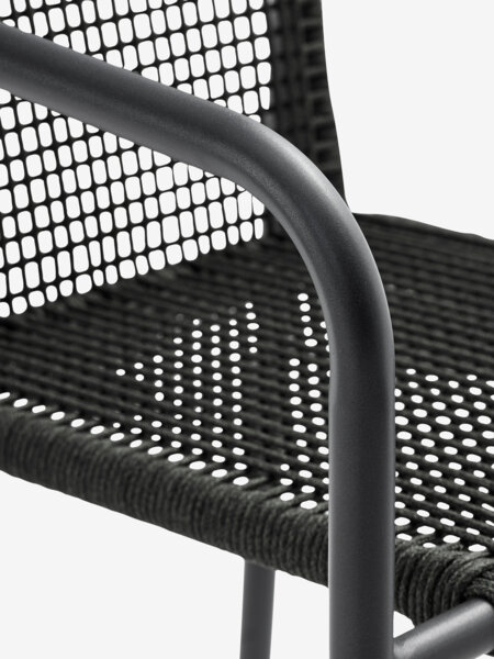 MADERUP D205 stol crna + 4 KRISTIANSTAD stolice zelena