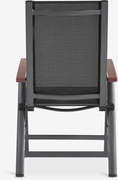 UVDAL D223 miza trdi les + 4 SIRDAL stoli siva