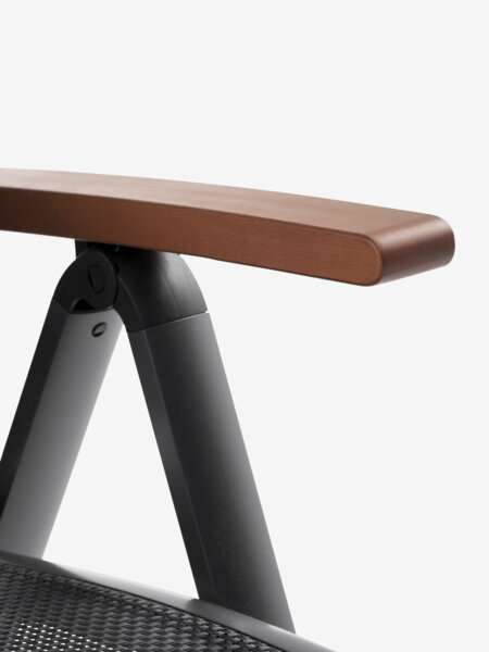 UVDAL D223 miza trdi les + 4 SIRDAL stoli siva