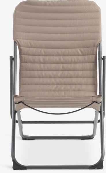 Silla de playa STARENGE marrón