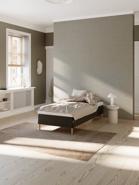 Boxmadras 90x200cm SUMELVI + MURU sort-06 Meget fast