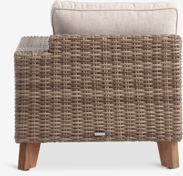 Bain de soleil HUSAA l88xL162 gauche naturel