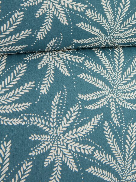 GC recliner chair BARMOSE petrol blue