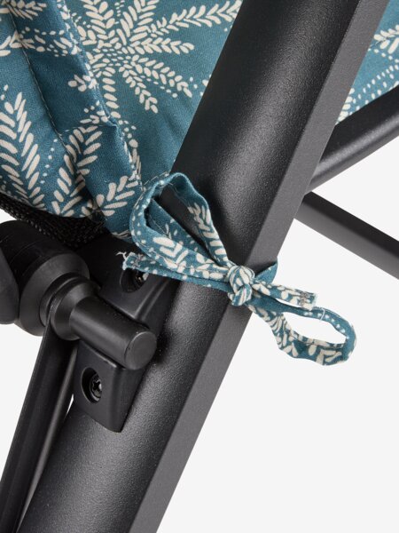 GC recliner chair BARMOSE petrol blue