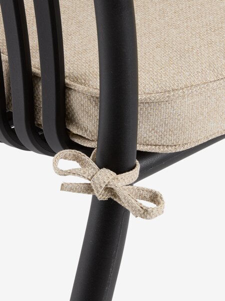 Gartenauflage VESTERHEDE schnell trocknend beige