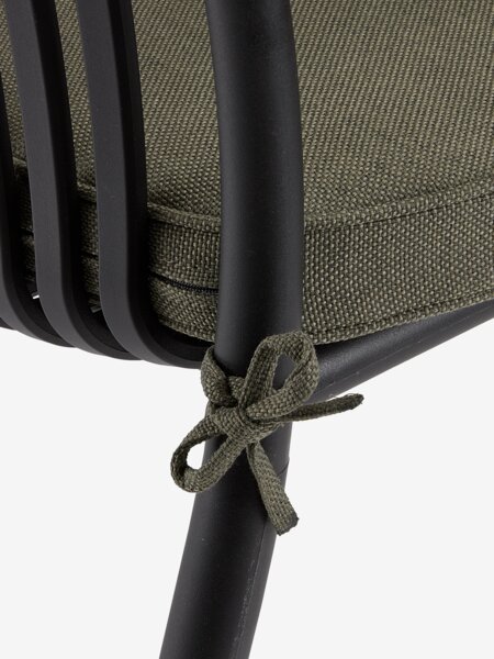 Trädgårdsdyna stolsits UDSIGTEN mörk oliv