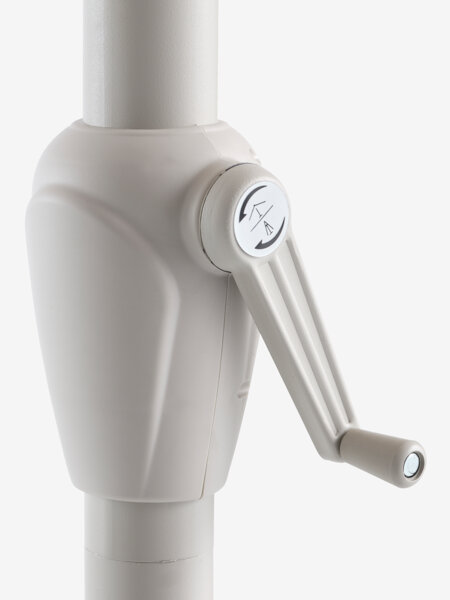 Ombrellone grande HALK Ø300 beige con palo beige