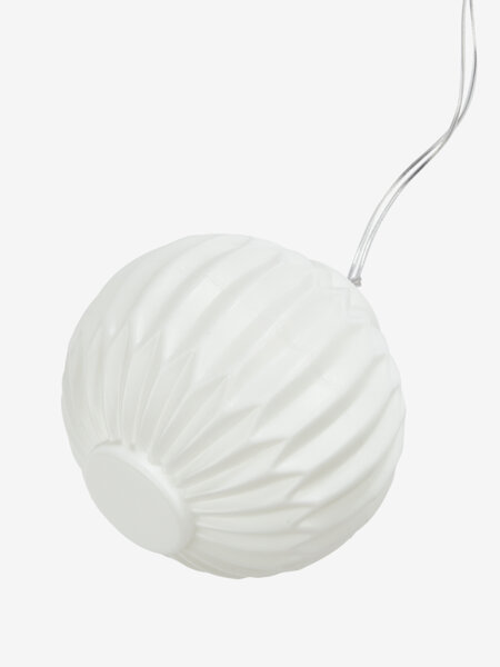 Udendørs lyskæde ISFUGL L365 cm med 10 LED hvid