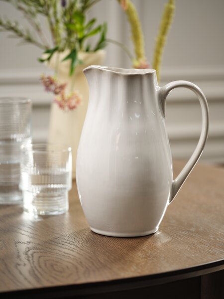 Jarra CLEMEN A22 cm 1,6L blanco