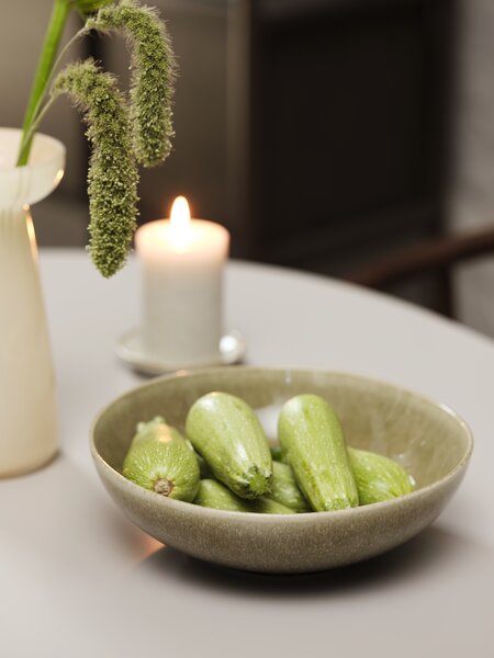 Bowl SIGURD D24xH7cm light green