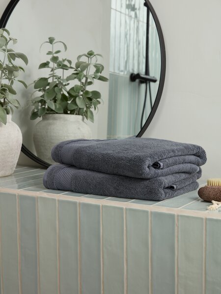 Asciugamano NORA 50x100 cm blu scuro