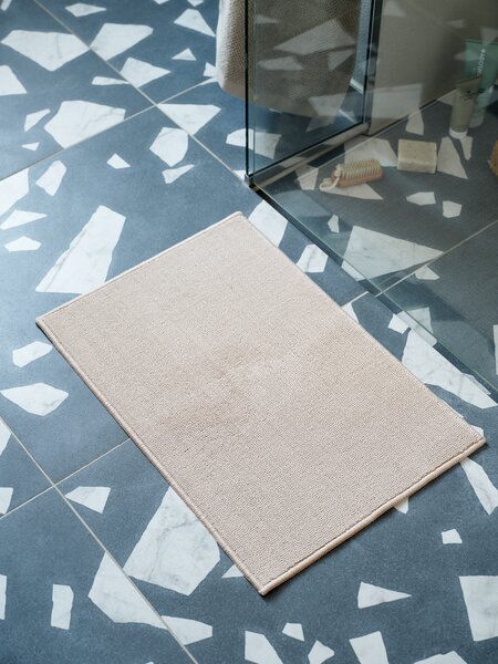 Bath mat KIRUNA 40x60 beige