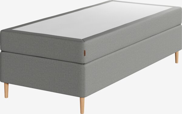 Kontinentalseng 90x200 LYGNA grå-23 Fast
