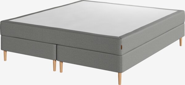 Kontinentalseng 160x200 NEVLA grå-23 Fast