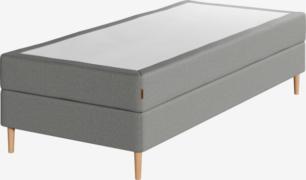 Kontinentalseng 90x200 NEVLA grå-23 Medium