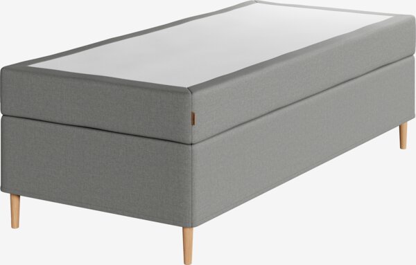 Sommier tapissier 90x200 REIPA Gris-23 Ferme