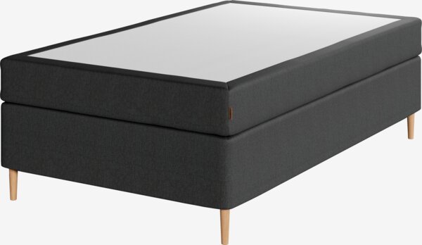 Kontinentalseng 120x200 SOKNA grå-40 Medium