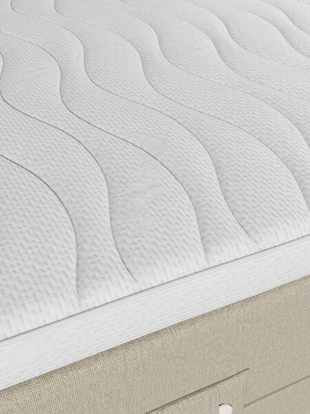 Elevationsseng 180x200cm TONDRA + TOSEN sand-91 Medium