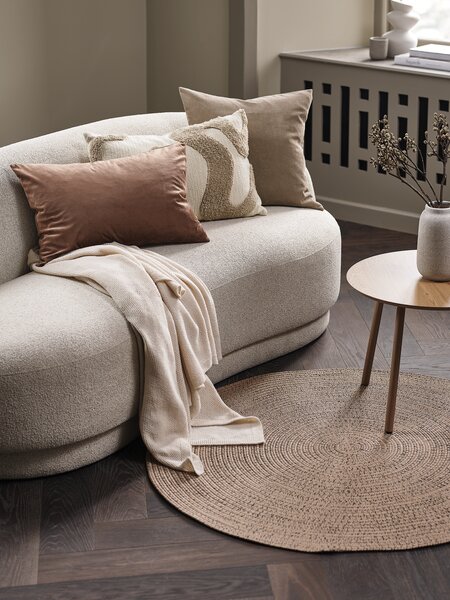 Rug BUESTARR D120 natural/grey