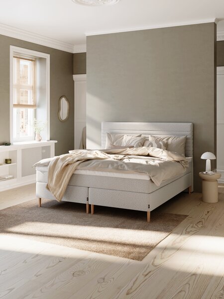 Sengegavl 150x120 TEMPRAKON VAI grå-42