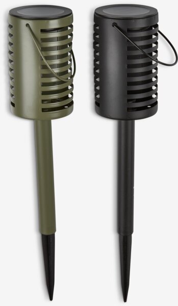 Solcellelampe HAVSULE Ø8xH39 cm assorteret