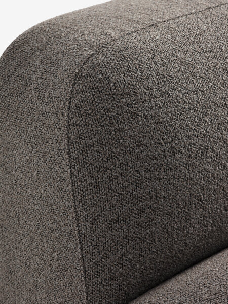 Loungesæt HELAGS + TANE 3 pers. mørk sand