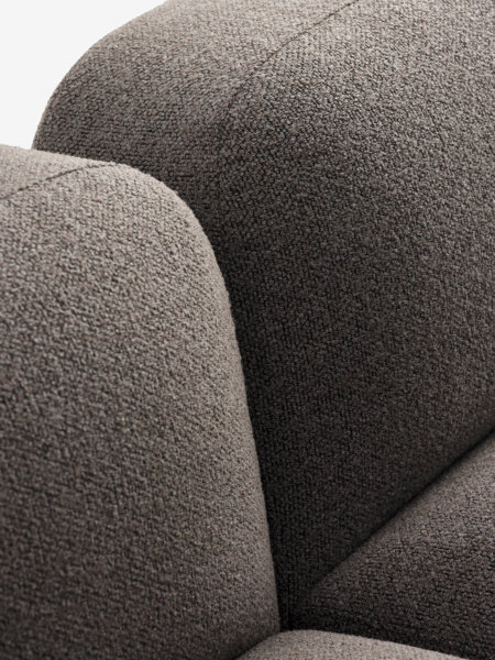 Loungesæt HELAGS + TANE 3 pers. mørk sand