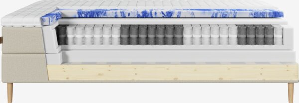 Kontinentalseng 140x200 NEVLA + EKSO sand-91 Fast