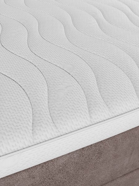 Boxspring 90x200 REIPA + RESA bruin-92 hard