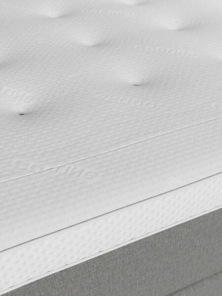 Kontinentalseng 180x200 SOKNA + BRYA grå-23 Medium