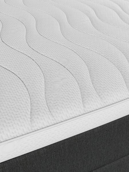 Kontinentalseng 140x200 SOKNA + TOSEN grå-40 Medium