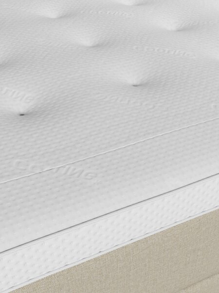 Kontinentalsäng 90x200 cm TEVLA + VOLA Sand-91 Mjuk
