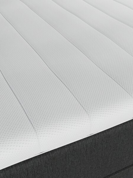 Kontinentalseng 150x200 TYRIA + FLYA grå-40 Medium