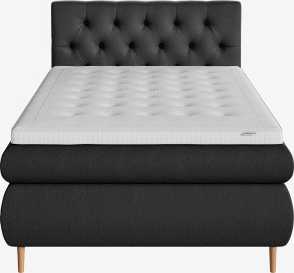Boxspring 140x200 ANDELVA + VOLA grijs-40 medium