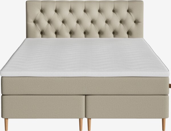 Kontinentalseng 180x210 HEMLA + RESA sand-91 Medium
