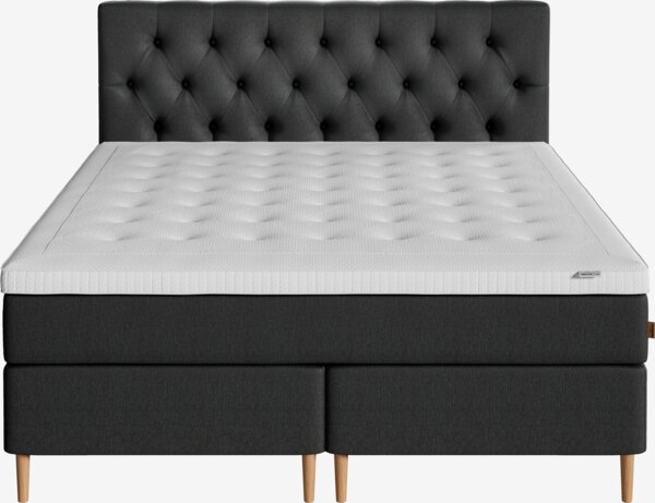 Kontinentalseng 150x200 HEMLA + BRYA grå-40 Medium