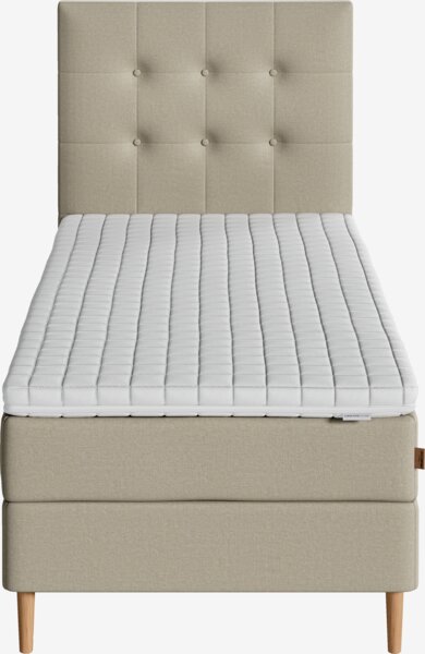 Kontinentalseng 90x200 NEVLA + MURU sand-91 Medium