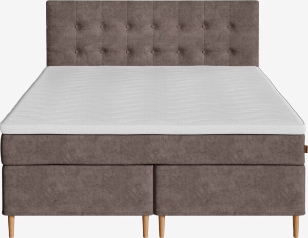 Boxspring 180x210 REIPA + TOSEN bruin-92 hard