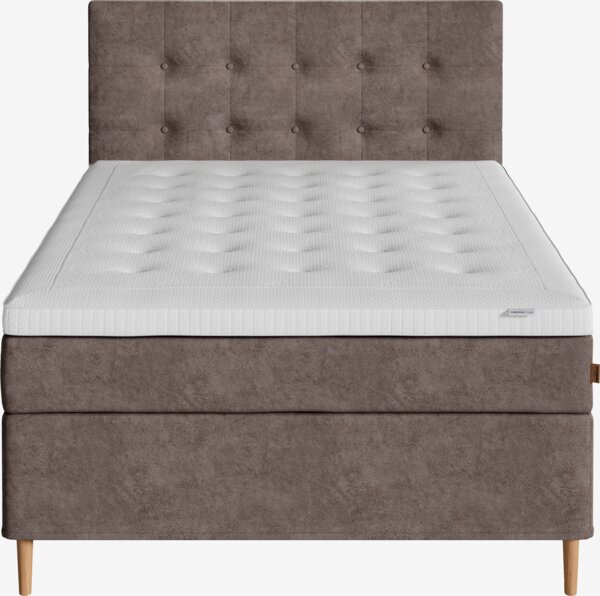 Boxspring 140x200 REIPA + VOLA bruin-92 hard