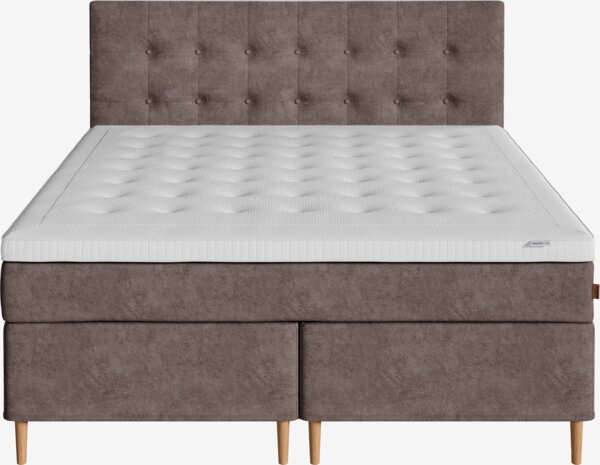 Boxspring 160x200 REIPA + BRYA bruin-92 hard