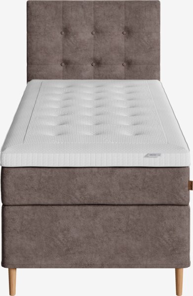 Sengegavl 90x124 NISA brun-92