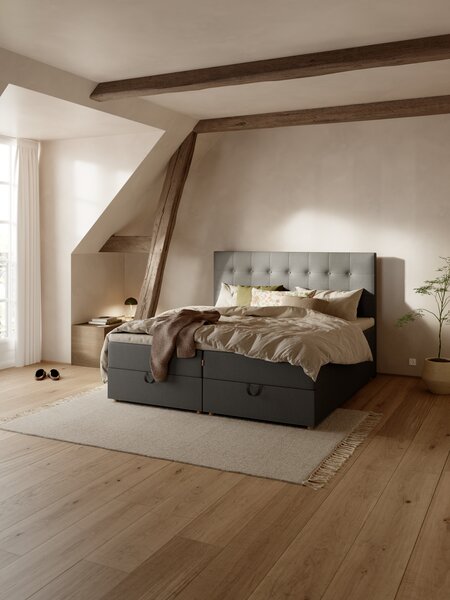 Sengegavl 150x124cm NISA grå-40