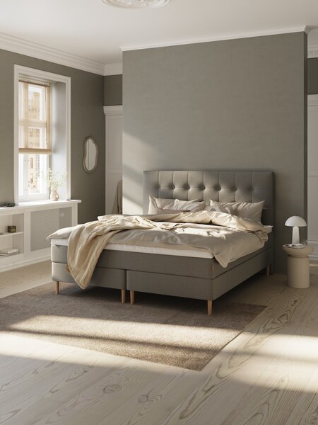 Sengegavl 180x124 NISA grå-23