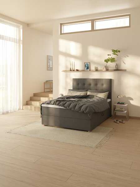 Tăblie pat 140x124cm NISA Gri-40