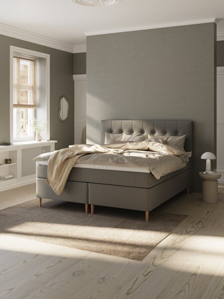 Sengegavl 180x124 NISA grå-23